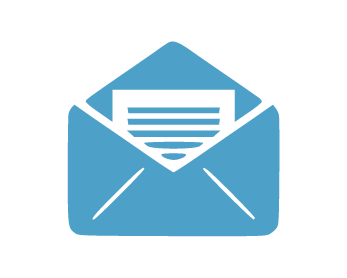 illustration of letter for mail