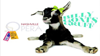 The Vanderbilt Kennedy Center TRIAD (Treatment and Research Institute for Autism Spectrum Disorders) Community Outreach Program has collaborated with the Nashville Opera to create a free performance of "Billy Goats Gruff" that is specifically tailored to children with autism spectrum disorder.