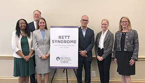On July 20, representatives of the International Rett Syndrome Foundation headed to Washington, D.C. to advocate for Rett syndrome. 