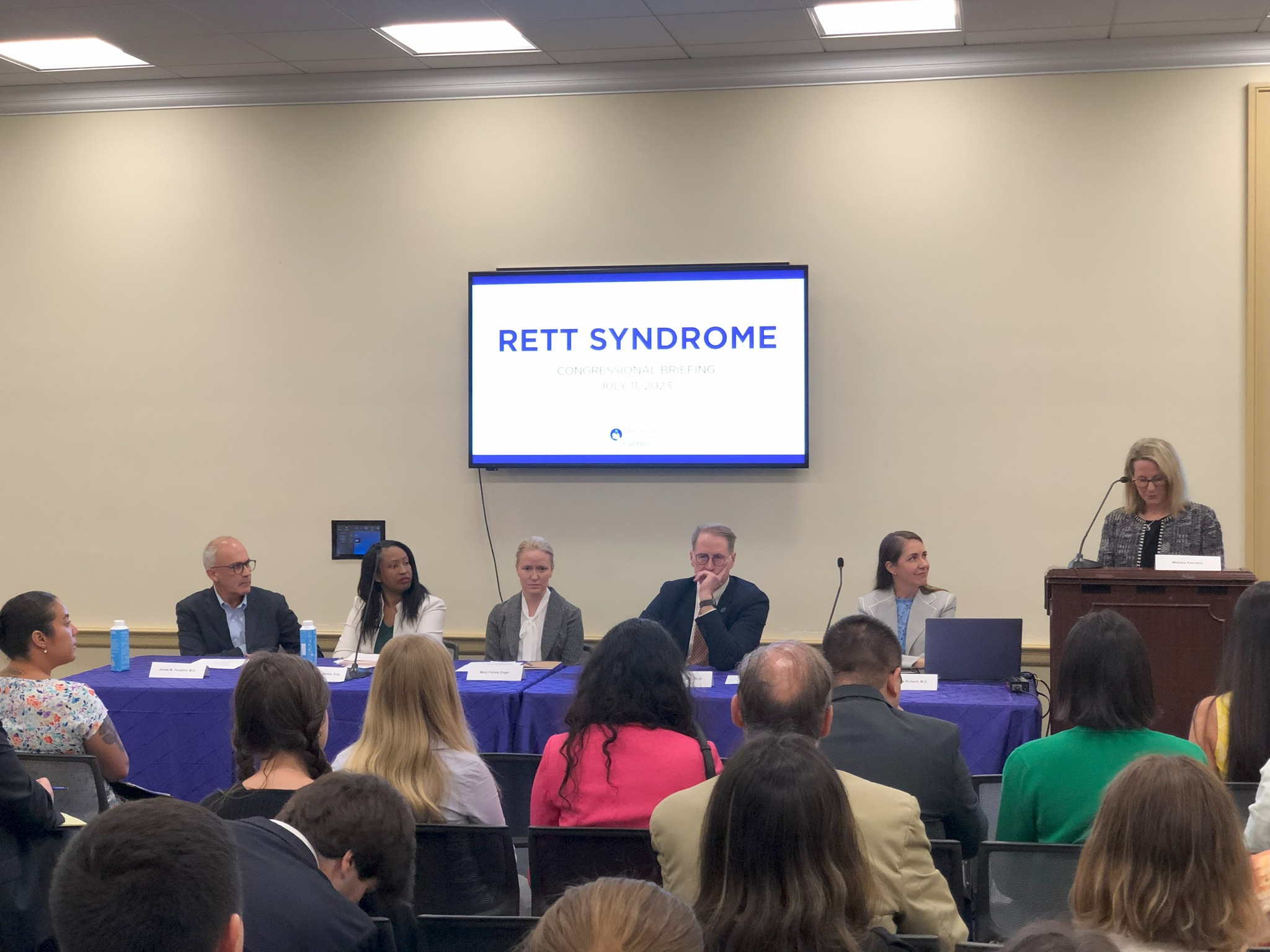 On July 20, representatives of the International Rett Syndrome Foundation headed to Washington, D.C. to advocate for Rett syndrome. 
