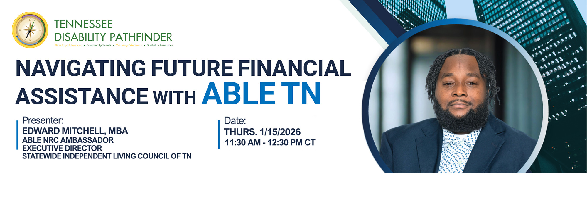 <p>This free webinar will provide tools and knowledge to help individuals with disabilities and their families plan for a secure financial future. Register here.</p>